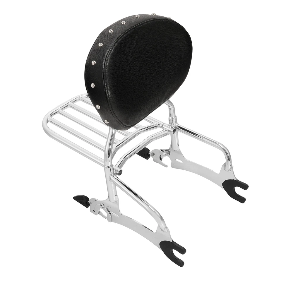 Backrest Sissy Bar Rack & Mount Spools Fit For Indian Springfield 2016-2025 2023 - Изображение 2 из 4