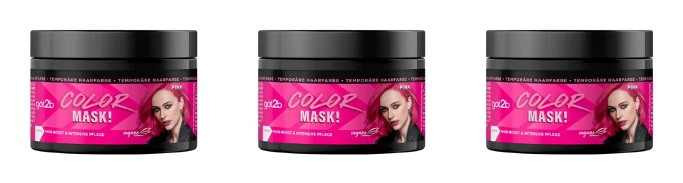got2b Color Mask Pink Temporäre Haarfarbe , 3x150ml EAN4015100801354