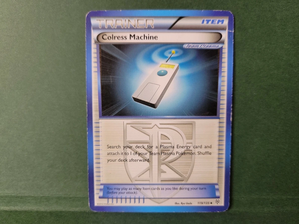 Pokemon Plasma Storm Colress Machine Trainer Single Card Uncommon | eBay