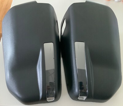 EUC SET OF SNAP & ZAP MIRROR EXTENDERS by K SOURCE, BLACK