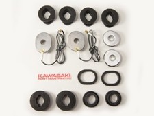 Kit de montaje de goma señal de giro delantera y trasera Kawasaki collar z1 kz900 kz1000 OEM