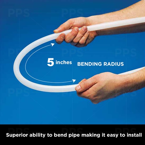 Oxygen Barrier PEX-A Tubing 3/4"x1000FT Flexible Pex for Hydronic Heating, White - Picture 5 of 8