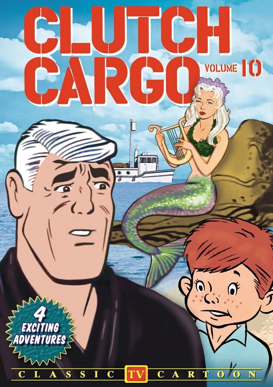 Clutch Cargo - Volume 10 (DVD) Hal Smith Margaret Kerry Richard Cotting