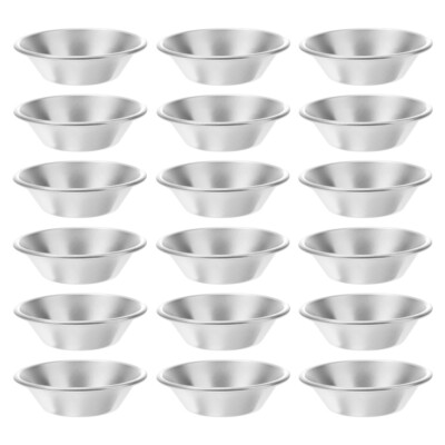 25 Stück Mini-Dosen Torte Backen Pan Geistige Modls Quiche Tart Formen