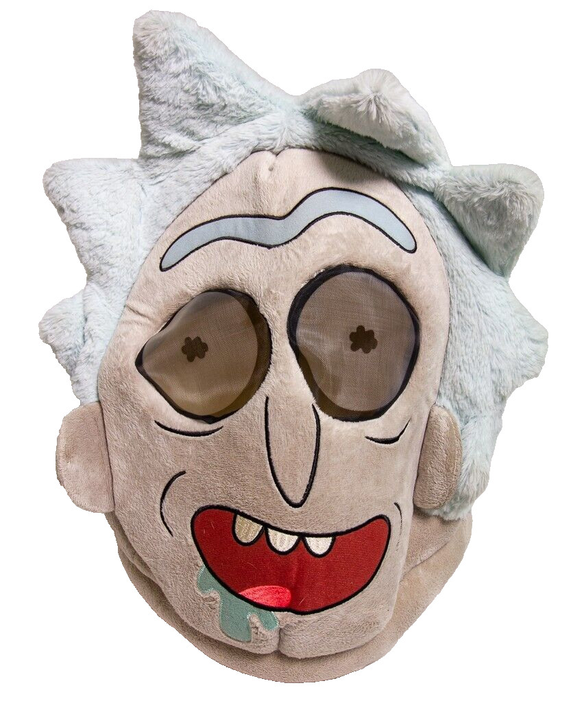 Rick and Morty Full Head Halloween Cosplay Mask Plush… - Gem