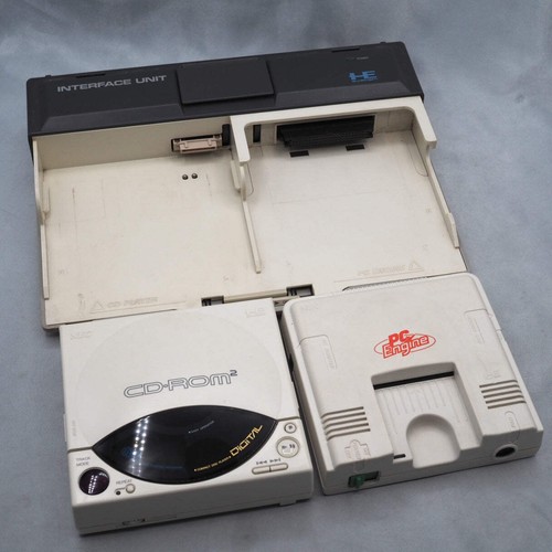 PC Engine INTERFACE UNIT IFU-30 CD-ROM2 PC Engine W/SUPER SYSTEM CARD Tested - Picture 11 of 24