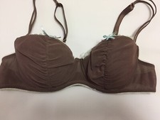 Nice Bra size it 3bus 34b eu75b Brown padded underwired