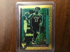 Panini Flux GOLD MOJO Prizm 9/10 Elijah Huges Rookie Card