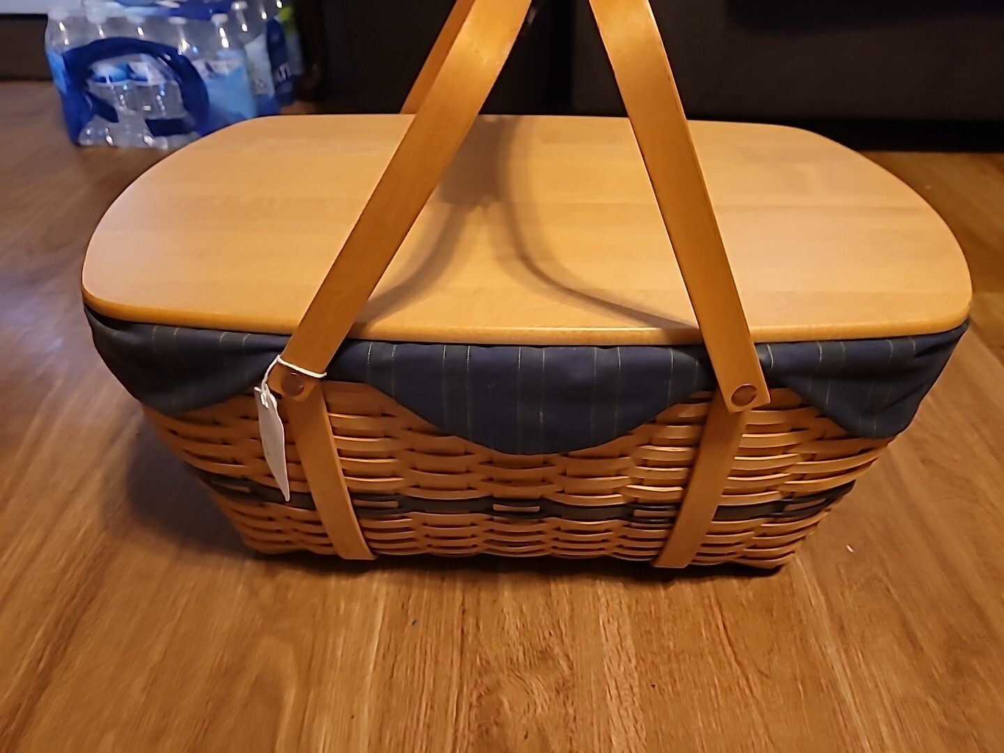 Longaberger 1999 Collectors Club LARGE FAMILY PICNIC Basket Complete