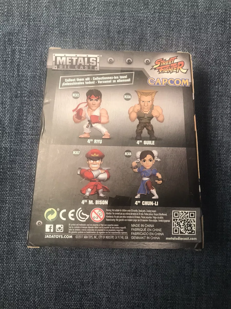 Boneco Guile - Street Fighter - Metals Die Cast M306 em Promoção