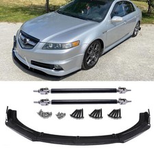 Front Bumper Lip Splitter Spoiler Strut Rods For Acura Tl 2008-2014 Carbon Fiber Front Bumper Lip Splitter Spoiler Strut Rods For Acura Tl 2008-2014 Carbon Fiber