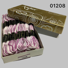 Anchor Stranded Cotton Thread Hand Embroidery Stitch Thread Set of 25 Shade 1208
