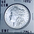 1888 BU GEM MORGAN SILVER DOLLAR UNC MS+++ U.S. MINT RARE COIN 7961