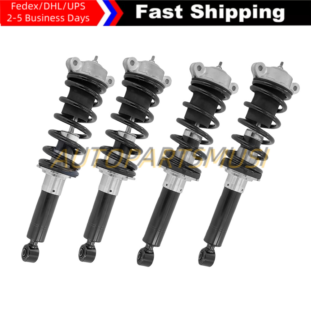 4pcs Front Rear Shock ASSYS w/Magnetic For Ferrari 458 Italia Spider Speciale
