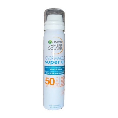 Garnier Ambre Solaire Super UV Over Makeup Mist Spf 50+ 75ml