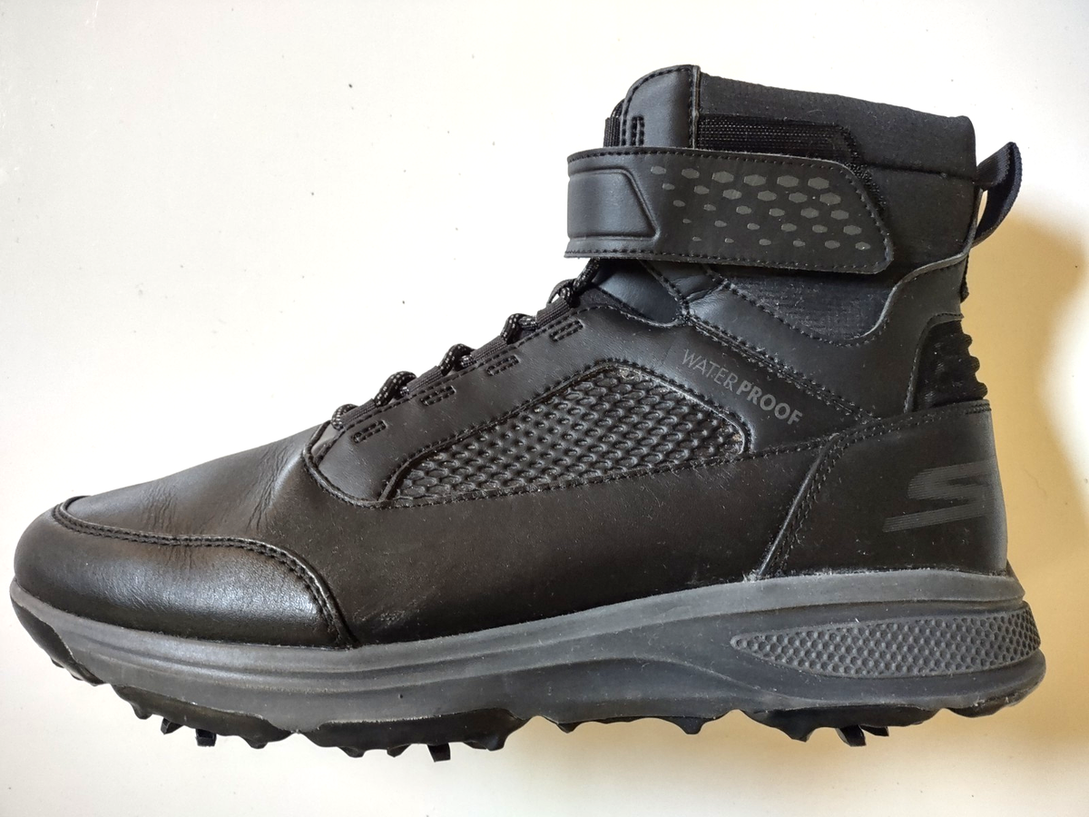 Sketchers Go Golf Torque Brogan Waterproof Mens Size 9 Black