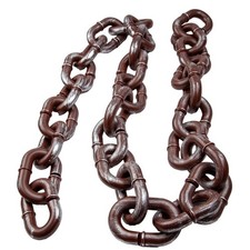 Rusty Chain Halloween Prop Convict Chain 2m Decoration Fancy Dress Accessory