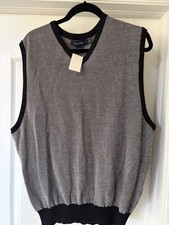 POLO Ralph Lauren cotton Golf vest Made in USA Szie XL New with defect