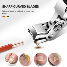 Extra Large Toe Nail Clippers For Thick Nails Heavy Duty Stainless Professional
