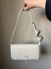 Kate Spade Liv Crinkle Patent Shoulder Bag, new