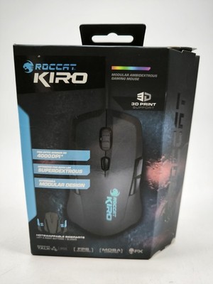 Roccat Kiro Modular Beidhändige Gaming Maus getestet und funktionsfähig