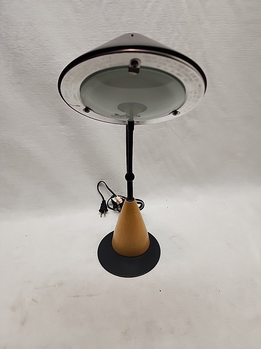 CLEVER Vintage Post Modern Memphis UFO Kovacs 1980s Halogen Desk
