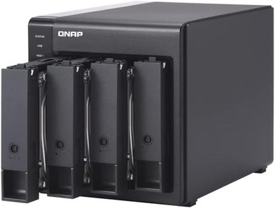 QNAP TR-004 4 Bay USB Type-C Direct Attached Storage with Hardware