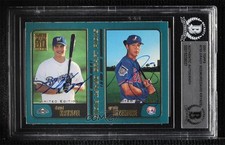 BAS 2001 Topps Draft Picks Dave Krynzel David Grady Sizemore BGS Authentic ow6