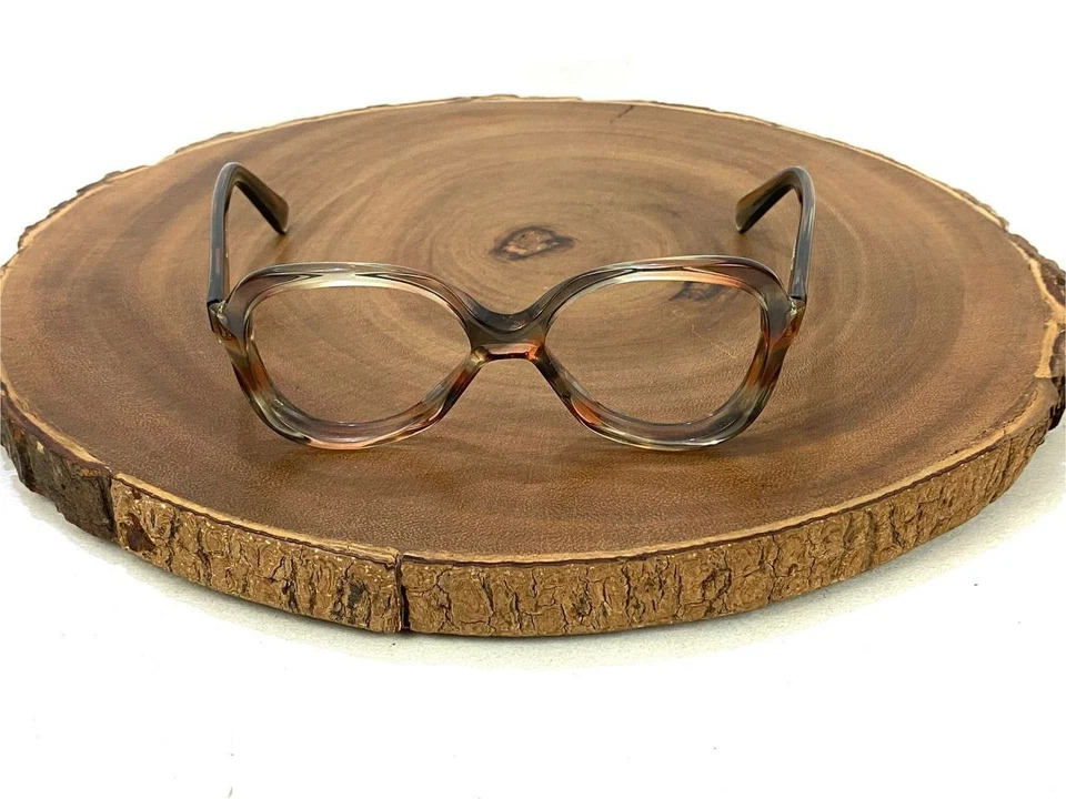 Monturas de gafas Bausch & Lomb B&L Malta Terra Cota Hecho en Italia 55 17 140 mm Foto 2 de 4