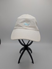 Vineyard Vines Hat Cap Strap Back white Blue Whale Logo
