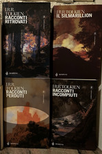 Lotto Tolkien. 4 Silmarillion + Rac Incompiuti Perduti Ritrovati Bompiani 2002