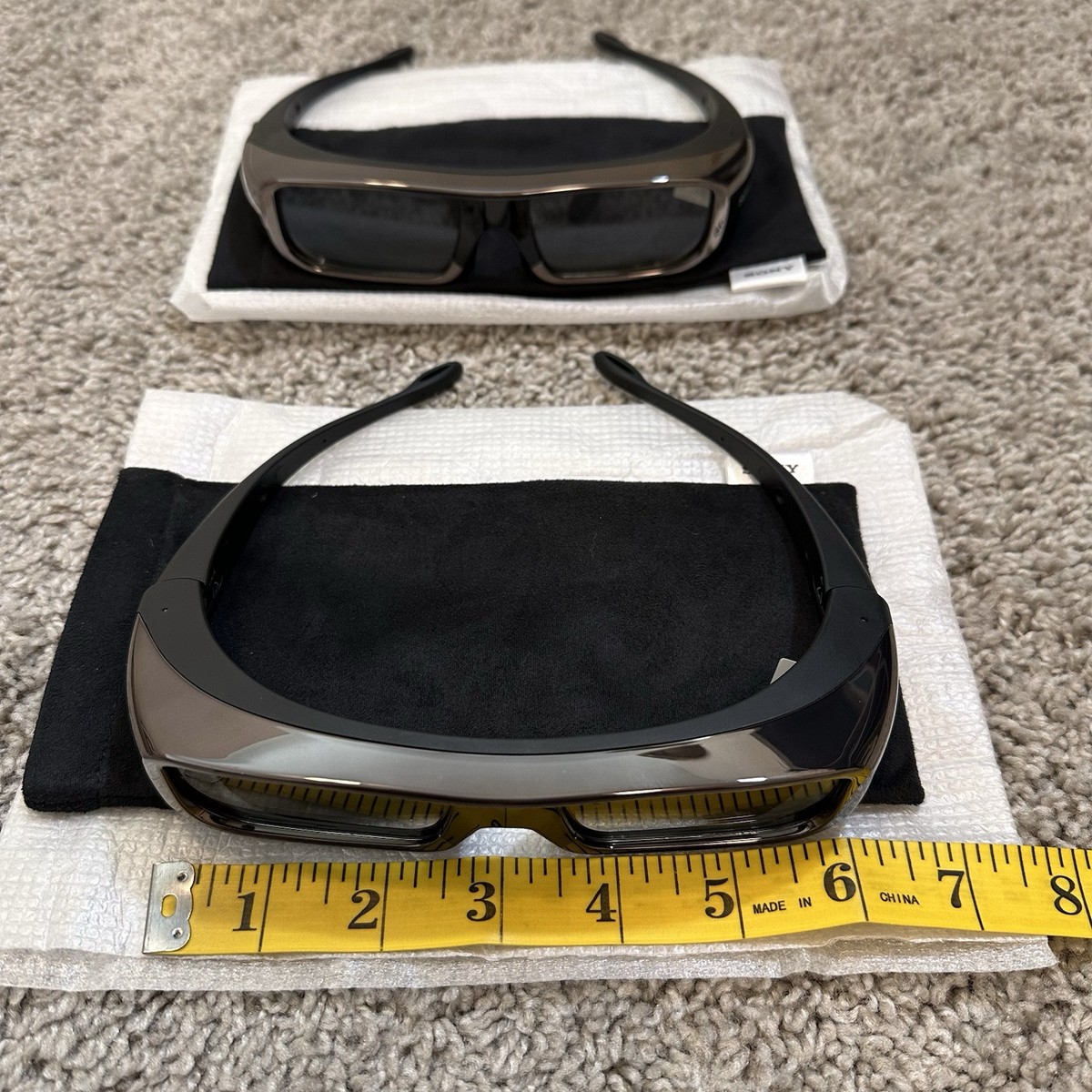 Sony TDG-BR100 Adult Size 3D Active Glasses Set of 2 | eBay