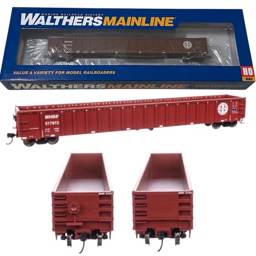 Góndola Walthers 6464 HO 68' Railgon Burlington Northern Santa Fe (BNSF) 517972 | Zustand: New