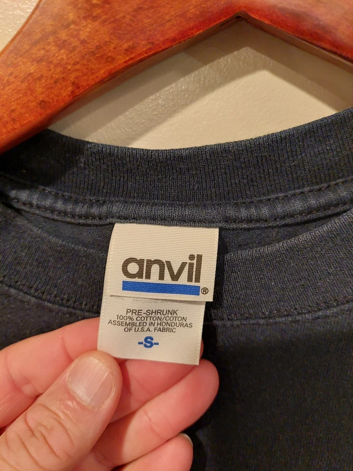 Camisa De Colección Shania Twain Up Tour 2003-04 Talla Pequeña Etiqueta Azul Yunque De Colección Country Foto 2 de 4