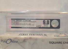 NEW Final Fantasy XI (PC, 2003) 1ST PRINT VGA GRADED 9.0 /SEAL 9.4 POP 2 HIGHEST
