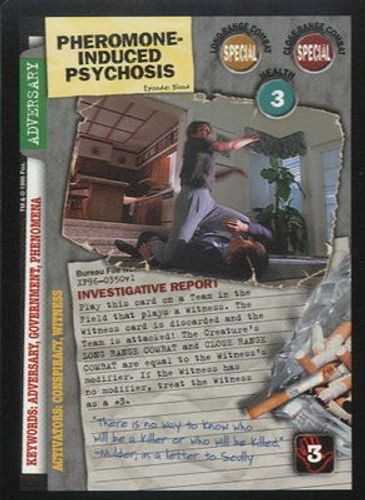 Pheromon-induzierte Psychose - Premiere - Akte X CCG - Bild 1 von 6