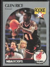 1990-91 Hoops #168 Glen Rice Miami Heat (B2)