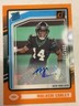 2024 Panini Clearly Donruss - Malachi Corley #73 Orange Autographs /249 (AU, RC)