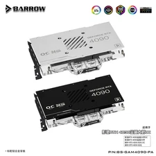 Barrow BS-GAM4090-PA GPU Block For NVIDIA GeForce RTX 4090 AIC Reference Edition