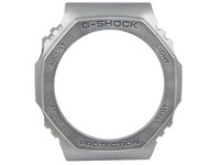 Original Casio LüNette GA-2100FF-8A Ersatz Bezel Silbermetallic