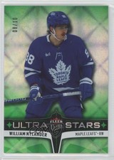 2024-25 Upper Deck Fleer Ultra Stars Green Achievement 8/10 William Nylander 6kv