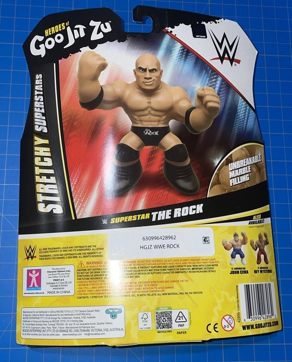 Heroes Of Goo Jit Zu WWE Superstar The Rock Moose Toys | eBay