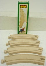 Brio 33342 Wooden Curved Track Sections