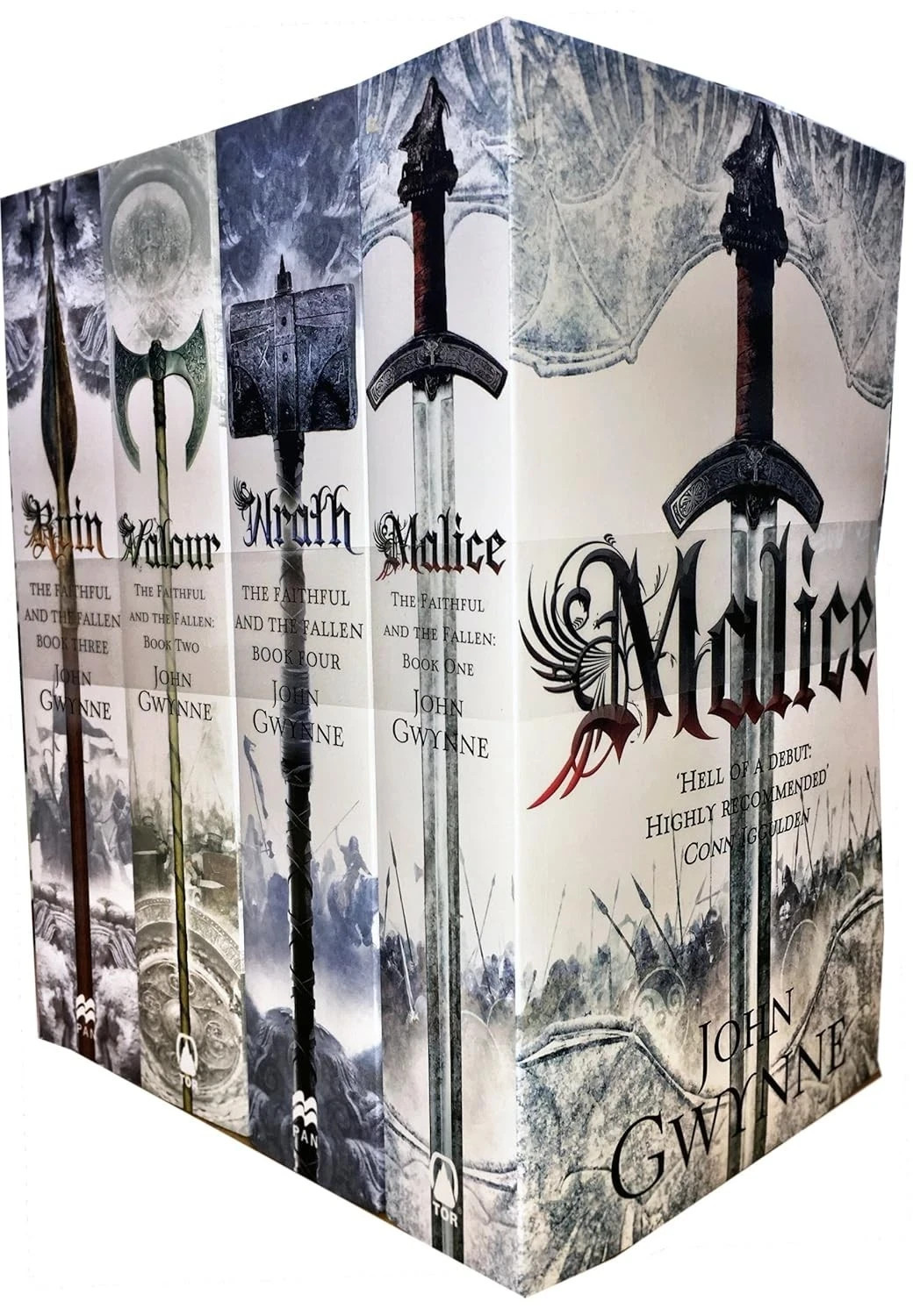Faithful and the Fallen 4 Books Collection Set By John Gwynne Malice Malice,Ruin