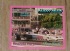 VINTAGE 1994 ROOKIE RHONDA HARTMAN AUTOGRAPHED IHRA T F DRAG RACING HANDOUT