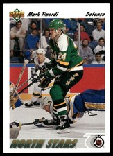 Mark Tinordi 1991 Upper Deck French 295  Base NM