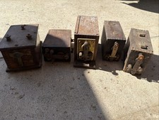 5 Vintage Assorted Model T K-w Ignition Buzz Coils Ford Script 1914 K-w