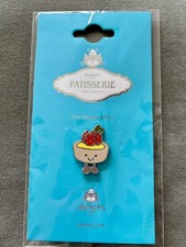 GENUINE EXCLUSIVE JELLYCAT PATISSERIE STRAWBERRY TART  PIN BADGE