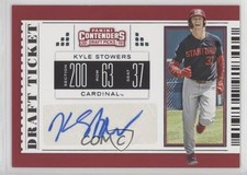 2019 Panini Contenders Draft Picks Draft Ticket Auto Kyle Stowers #22 Auto 2d9