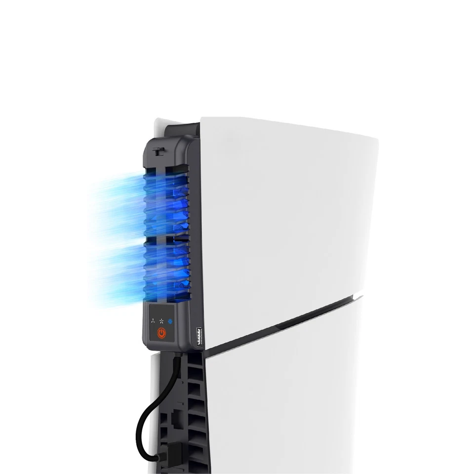 3 Speed Dissipate Heat Rear Blu-ray Fan For PS5 Slim Host Console Cooling Fan - Image 4 of 4